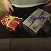 Celebrating Christmas with gifts