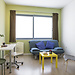 Centrally located, modern studio in a secure building