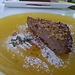 Cheesecake with lemon zest