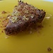 Cheesecake with lemon zest