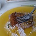 Cheesecake with lemon zest