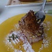 Cheesecake with lemon zest
