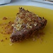 Cheesecake with lemon zest