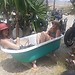 chiler au milieu des motards