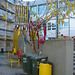 Christmas decoration of iscte`s main yard :D