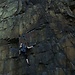 Climbing trip in an old mining hole near Leipzig