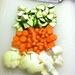 Creamy Courgette Sauce (with potato, carrot and onion)