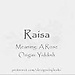 raisa dobos