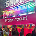 Eat frozen yogurt in central London.