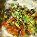 Eggplants with vegetables