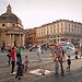 Elegant time for some ice cream in Via Del Popolo