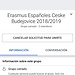 Erasmus České Budějovice 2018 / 2019 (Español)
