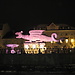 Lindwurm fountain in the city centre
