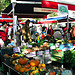Farmers' market in Jiřího z Poděbrad square