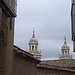 Vista de las torres de la catedral desde La Merced