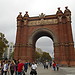 Feel like you are in Paris by visiting Arc de Triomf in Barcelon