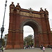 Feel like you are in Paris by visiting Arc de Triomf in Barcelon