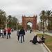 Feel like you are in Paris by visiting Arc de Triomf in Barcelon