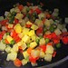 Filete de pollo con verduras cortadas ¡nutritivo y rápido!