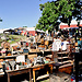 Flee market walking distance from the center