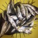 Fried Black Sea anchovy