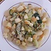 “Gnocchi” con calabacitas. Receta vegetariana