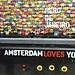 Graffitis en Spuistraat, Amsterdam