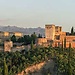 Granada - Red Sunset on Allhambra