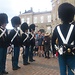 Guards change at Amalienborg Palace