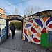 Hippy village entrance