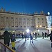 Ice skating in Madrid