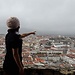Impresionada con la bella Ciudad de Lisboa
