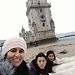 Impresionada con la bella Ciudad de Lisboa