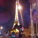 La noche que llegue a París...