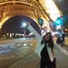 La noche que llegue a París...