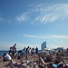 La plage de la Barceloneta