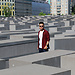Lost in Holocaust Jews Memorial  in Berlin