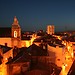Night view of Cathedral from apartment