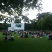 Open air movie Copenhagen