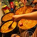 Paella z owocami morza