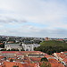 Panoramic view of old town Vilnius