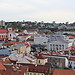 Panoramic view of old town Vilnius