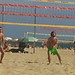 Playa en Barcelona donde jugar a volley playa
