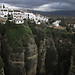 Romantic sights at the Puente Nuevo in Ronda