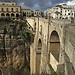 Romantic sights at the Puente Nuevo in Ronda