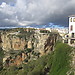Romantic sights at the Puente Nuevo in Ronda