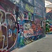 Rue des fresques libres à Gand
