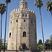 Sevilla. Parte 10. Torre del Oro y Torre de la Plata.
