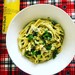 Spaghetti with pesto
