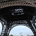 The Eiffel Tower garden
